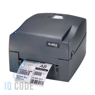 Принтер этикеток Godex G500 UES термотрансферный 203, Ethernet, USB, RS-232, 011-G50EM2-004