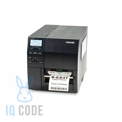 Принтер этикеток Toshiba B-EX4T1 термотрансферный 203 dpi, LCD, Ethernet, USB, B-EX4T1-GS12-QM-R(D)