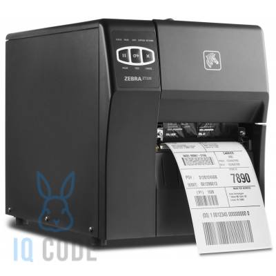 Принтер этикеток Zebra ZT220 термотрансферный 203 dpi, USB, RS-232, отделитель, ZT22042-T1E000FZ