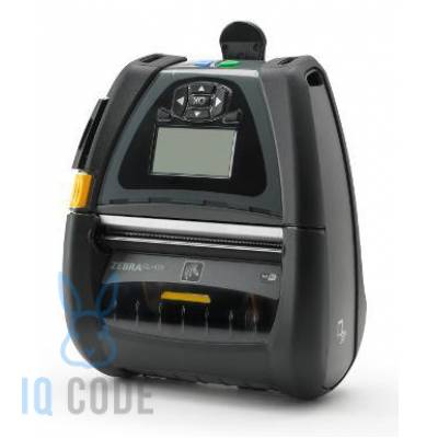 Принтер этикеток Zebra Qln420 термо 203, LCD, Ethernet, Bluetooth, WiFi, USB, RS-232, Linerless Platen, QN4-AUNBEM11-00