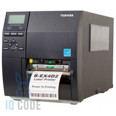 Принтер этикеток Toshiba B-EX4D2 термо 203, LCD, Ethernet, USB, B-EX4D2-GS12-QM-R