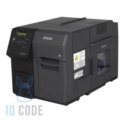 Принтер этикеток Epson TM-C7500G-312 струйный 1200x600 dpi, LCD, Ethernet, USB, отрезчик, для глянцевой бумаги, C31CD84312