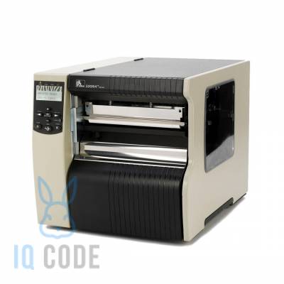 Принтер этикеток Zebra 220Xi4 термотрансферный 203, LCD, Ethernet, USB, RS-232, отрезчик, 220-80E-00103
