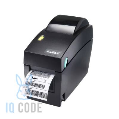 Принтер этикеток Godex DT2 US термо 203 dpi, USB, RS-232, 011-DT2D12-00A