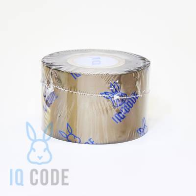 Риббон (красящая лента) Resin цветной 40	мм х 300 м In Золотой (Золотистый), втулка 1 дюйм IQ code