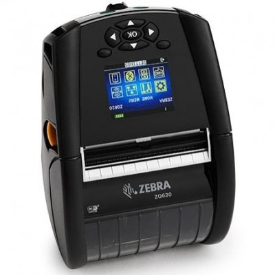 Принтер этикеток Zebra ZQ620 термо 203 dpi, LCD, Bluetooth, WiFi, USB, ZQ62-AUWAE11-00