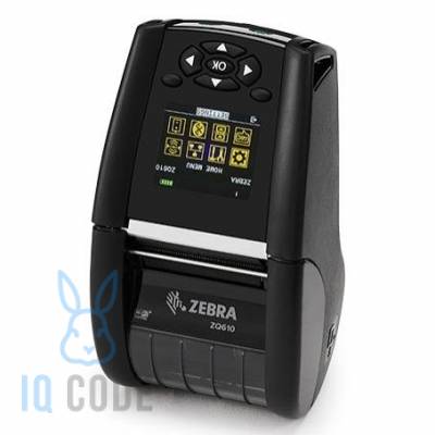 Принтер этикеток Zebra ZQ610 термо 203 dpi, LCD, Bluetooth, WiFi, USB, ZQ61-AUWAE10-00
