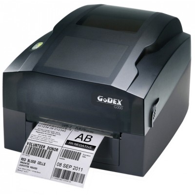 Принтер этикеток Godex G330 US термотрансферный 300, USB, RS-232, 011-G33D12-000