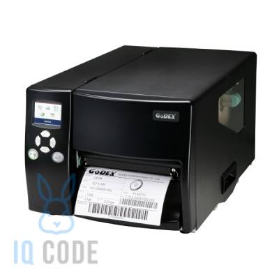 Принтер этикеток Godex EZ-6350i термотрансферный 300, LCD, Ethernet, USB, USB Host, RS-232, 011-63iF12-000