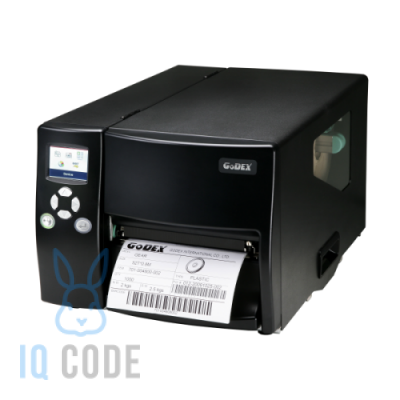Принтер этикеток Godex EZ-6250i термотрансферный 203 dpi, LCD, Ethernet, USB, USB Host, RS-232, 011-62iF12-000