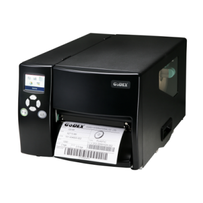 Принтер этикеток Godex EZ-6250i термотрансферный 203 dpi, LCD, Ethernet, USB, USB Host, RS-232, 011-62iF12-000