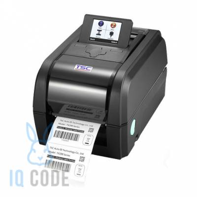 Принтер этикеток TSC TX210 термотрансферный 203 dpi, LCD, Ethernet, USB, USB Host, RS-232, Wi-Fi slot-in, TX210-A001-1202