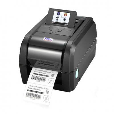 Принтер этикеток TSC TX210 термотрансферный 203 dpi, LCD, Ethernet, USB, USB Host, RS-232, Wi-Fi slot-in, TX210-A001-1202