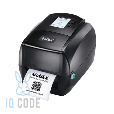 Принтер этикеток Godex RT863i+ термотрансферный 600, LCD, Ethernet, USB, USB Host, RS-232, 011-863R12-A00