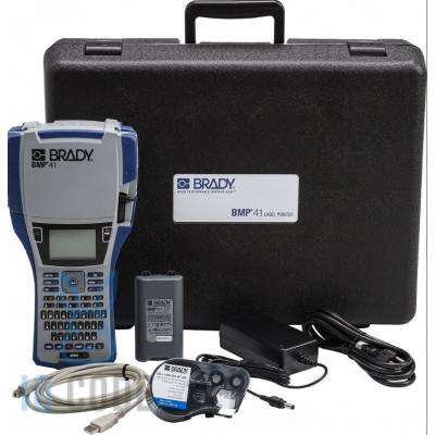 Принтер этикеток Brady BMP41-KIT-EU термотрансферный 300, USB, отрезчик, brd133254
