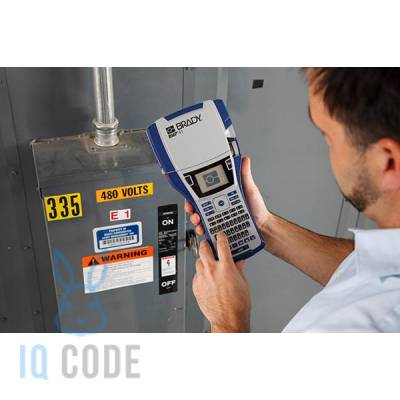 Принтер этикеток Brady BMP41-KIT-EU-ELEC термотрансферный 300, USB, отрезчик, brd198650