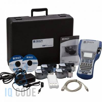 Принтер этикеток Brady BMP41-KIT-EU-ELEC термотрансферный 300, USB, отрезчик, brd198650