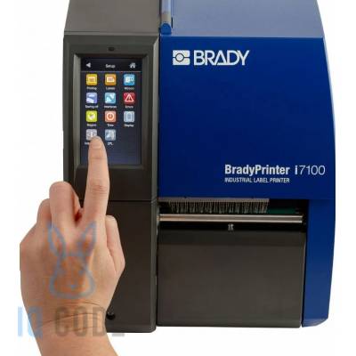 Принтер этикеток Brady i7100-300-EU термотрансферный 300, LCD, Ethernet, USB, brd149046