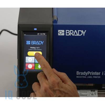 Принтер этикеток Brady i7100-300-P-EU термотрансферный 300, LCD, Ethernet, USB, отделитель, brd149049