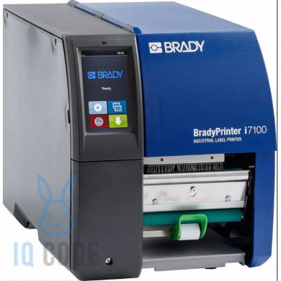 Принтер этикеток Brady i7100-300-P-EU термотрансферный 300, LCD, Ethernet, USB, отделитель, brd149049