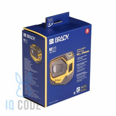 Принтер этикеток Brady M511-EU-UK-US термотрансферный 300, Ethernet, Bluetooth, USB, отрезчик, brd170970