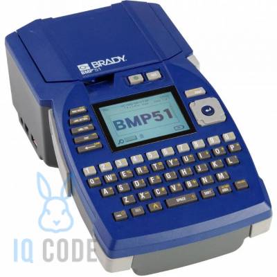 Принтер этикеток Brady BMP51 термотрансферный 300 dpi, Bluetooth, USB, отрезчик, brd710894