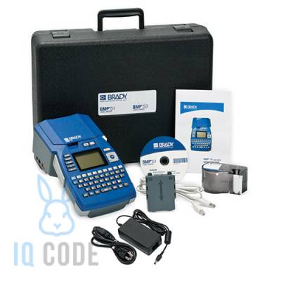 Принтер этикеток Brady BMP51 термотрансферный 300, Bluetooth, USB, отрезчик, brd710894 Принтер этикеток Brady BMP51 термотрансферный 300, Bluetooth, USB, отрезчик, brd710894