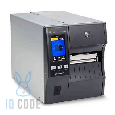 Принтер этикеток Zebra ZT411 термотрансферный 203 dpi, RFID, LCD, Ethernet, Bluetooth, USB, USB Host, ZT41142-T0E00C0Z
