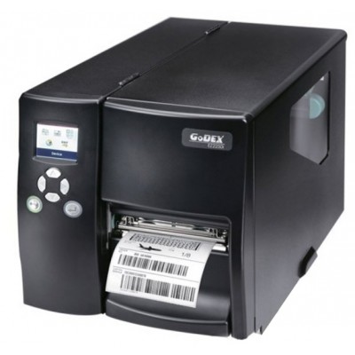 Принтер этикеток Godex EZ-2350i термотрансферный 300, LCD, Ethernet, USB, USB Host, RS-232, отрезчик, отделитель, внутренний намотчик, 011-23iF32-000