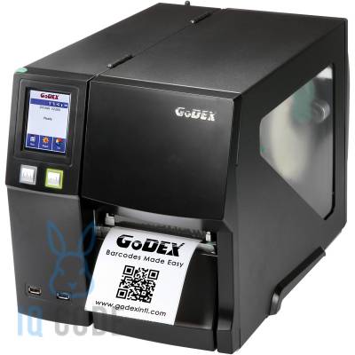 Принтер этикеток Godex ZX-1300xi+ термотрансферный 300, Ethernet, USB, USB Host, RS-232, внутренний намотчик с отделителем, 011-Z3X052-A30