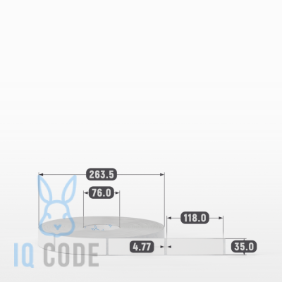 Этикетка самоклеящаяся 35х118 (рядов 1 по 3 000 шт) Полипропилен белый в рулоне, втулка 76 мм (к) IQ code